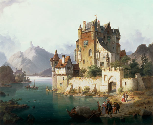 The Castle Ferry von Heinrich von Rustige
