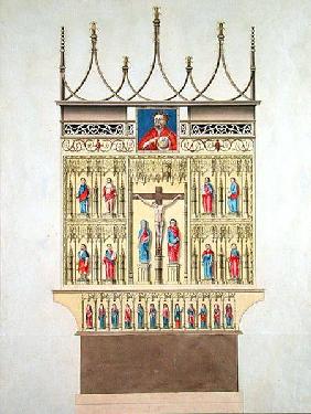 High-Altar of the former Cathedral in Hamburg 1805