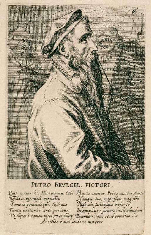 Pieter Brueghel d.Ä von Hendrik Hondius