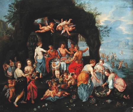 The Feast of the Gods von Hendrik van Kessel