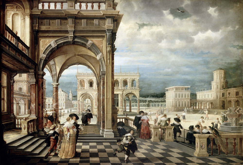 Italian Palace von Hendrik van Steenwyk