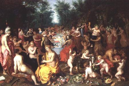 Feast of the Gods von Hendrik van the Elder Balen