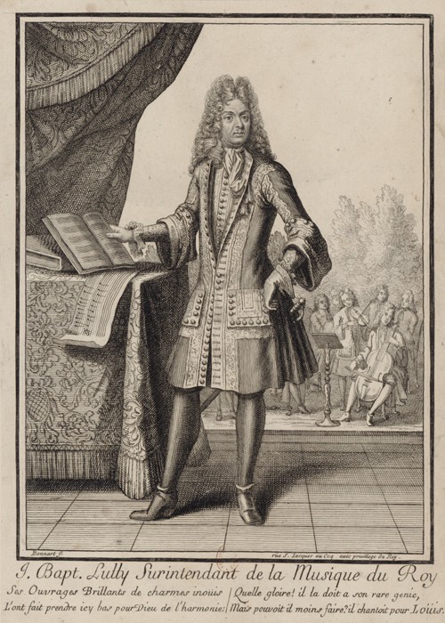Jean-Baptiste Lully von Henri Bonnart