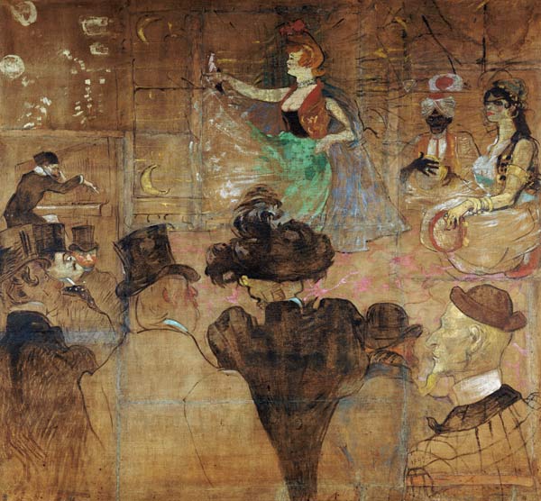 Dancing at the Moulin Rouge: La Goulue von Henri de Toulouse-Lautrec