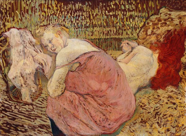 Zwei Freundinnen von Henri de Toulouse-Lautrec
