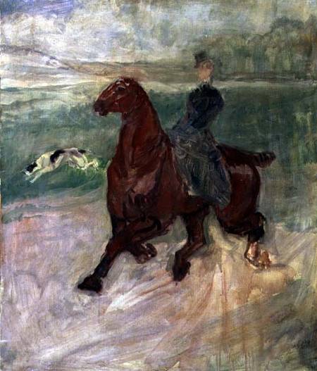 The Amazon von Henri de Toulouse-Lautrec