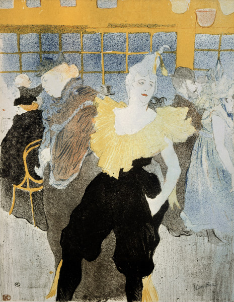 Clownesse Cha-u-kao von Henri de Toulouse-Lautrec