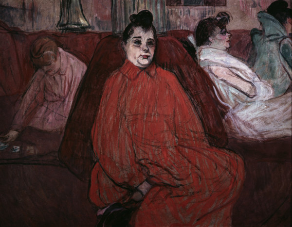 Der Divan von Henri de Toulouse-Lautrec