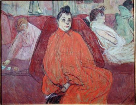 The Divan von Henri de Toulouse-Lautrec