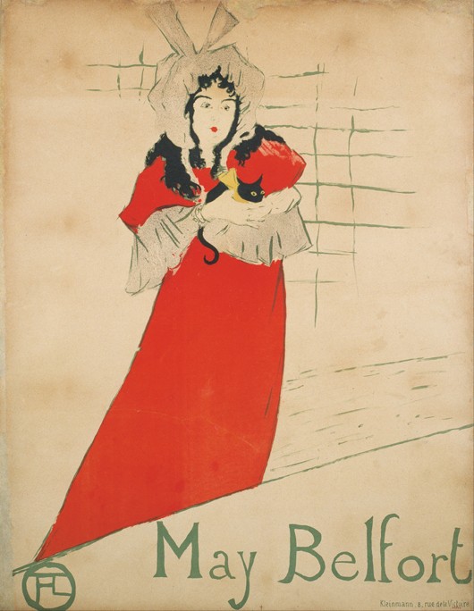 May Belfort (Plakat) von Henri de Toulouse-Lautrec