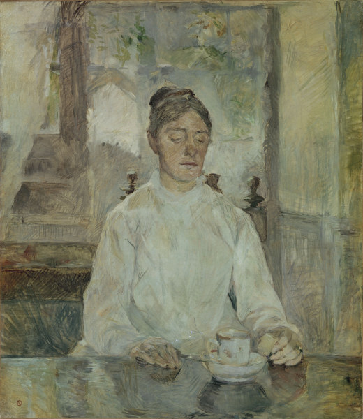 Mutter beim Frühstück von Henri de Toulouse-Lautrec