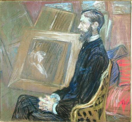 Portrait of M. Georges Henri Manuel von Henri de Toulouse-Lautrec