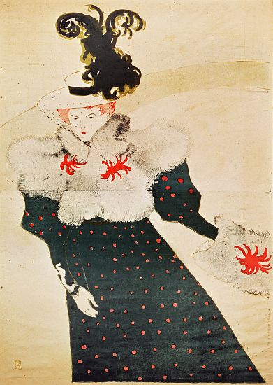 Poster advertising 'La Revue Blanche' von Henri de Toulouse-Lautrec