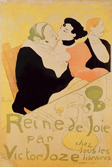 Reine de Joie von Henri de Toulouse-Lautrec