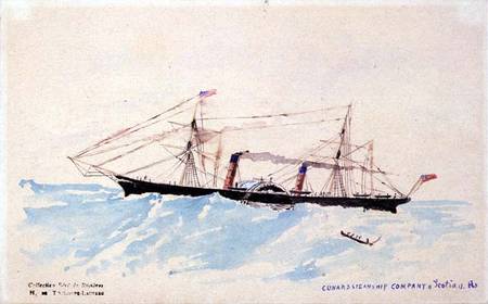 'Scotia', a Cunard steamship von Henri de Toulouse-Lautrec