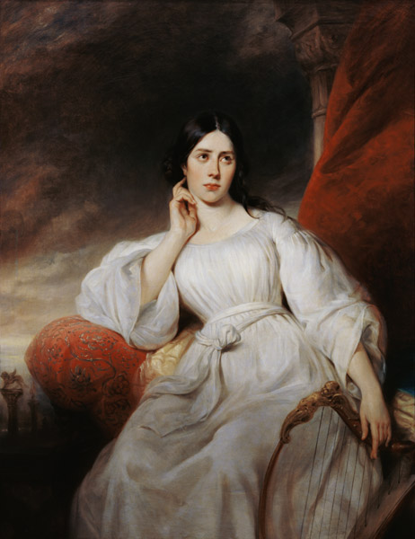 Madame Malibran (1808-36) in the Role of Desdemona von Henri Decaisne
