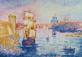 The Port of Marseilles c.1909