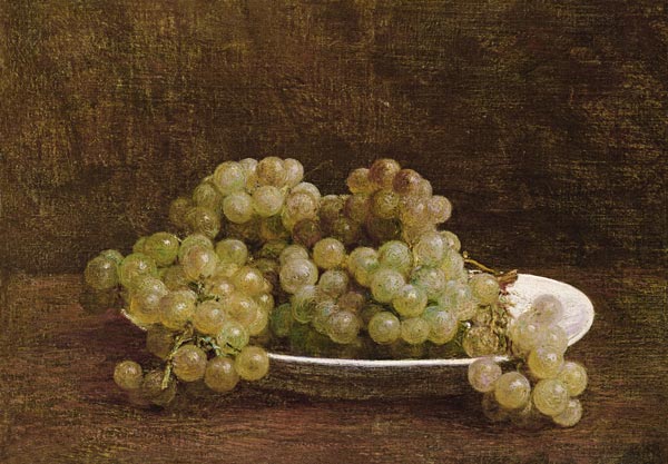 Still Life of Grapes von Henri Fantin-Latour
