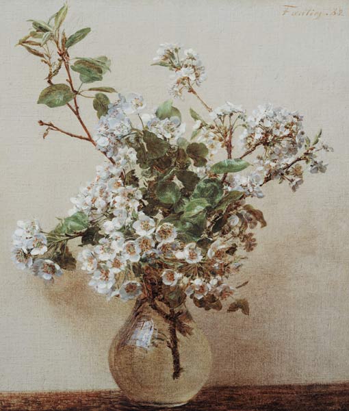 Birnenblüte von Henri Fantin-Latour