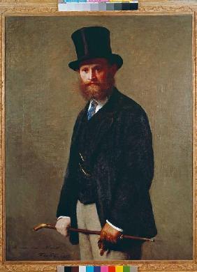 Portrait von Eduard Manet. 1867