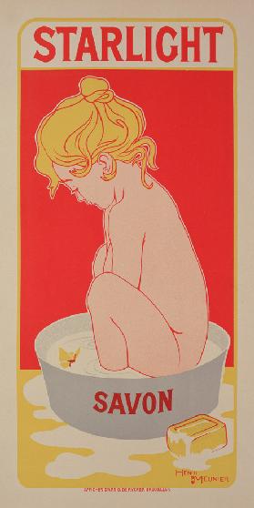 Reproduction of a poster advertising 'Starlight Soap' 1939