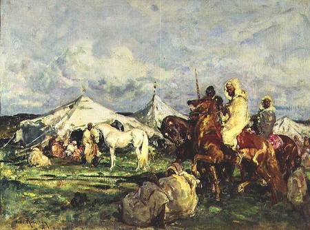 The Horsemen von Henri Julien Félix Rousseau