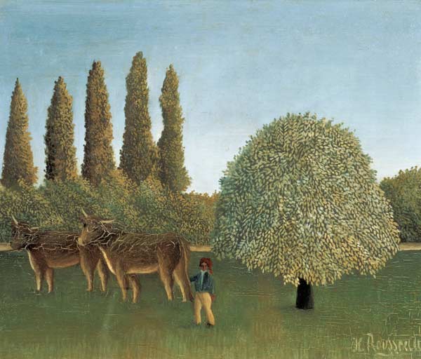 In the Fields von Henri Julien Félix Rousseau