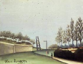 View from the Porte de Vanves, Paris 1909