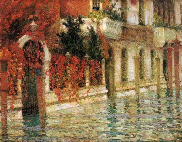 Venedig, Palazzo am Canale Grande von Henri Le Sidaner