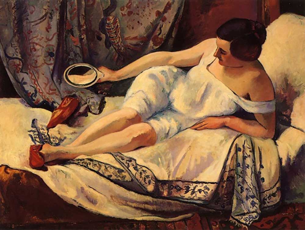 Aufgehende Frau, 1910 von Henri-Charles Manguin