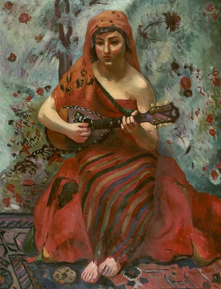 La mandoliniste (La petite Marie) von Henri-Charles Manguin