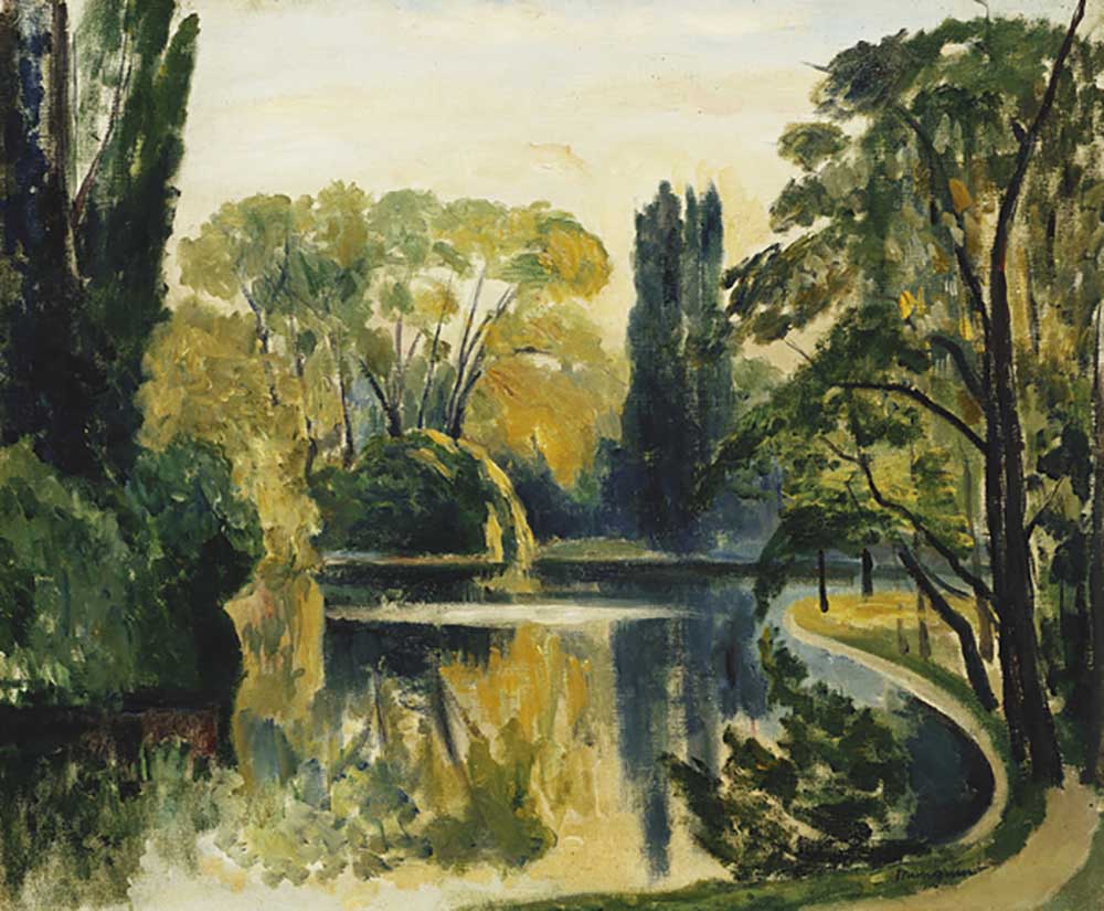 See St. James, Bois de Boulogne, 1909 von Henri-Charles Manguin