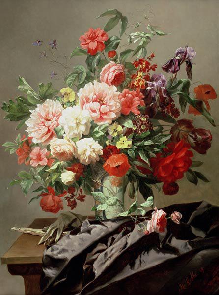 Peonies, Poppies and Roses, 1849 1864