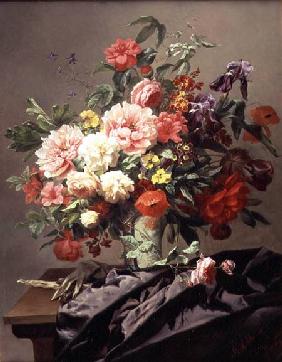 Peonies, Poppies and Roses 1849
