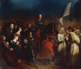 Einzug d.Jeanne d'Arc i.Orleans 1843