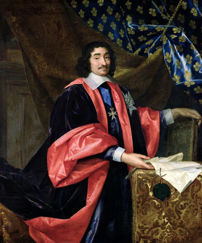 Pierre Seguier (1588-1672) Chancellor of France von Henri Testelin