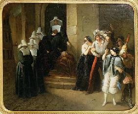 The Masked Ball c.1870