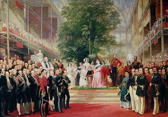 The Opening of the Great Exhibition, 1851-52 von Henry Courtney Selous