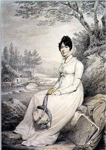 Portrait of a Lady von Henry Edridge