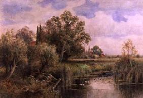 The Backwater, Wargrave-on-Thames 1889  on
