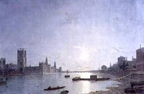 Westminster in Moonlight c.1850
