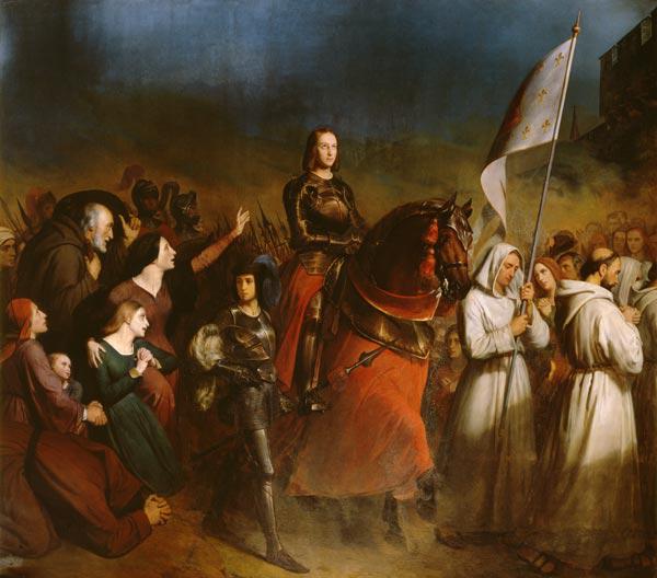 The Entry of Joan of Arc (1412-31) into Orleans, 8th May 1429 1843