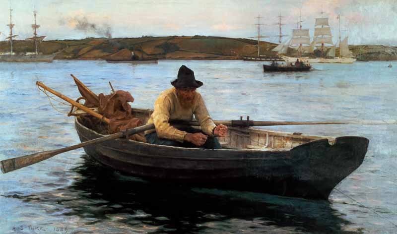 The Fisherman von Henry Scott Tuke