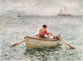 The Waterman and His Boat 1921  on