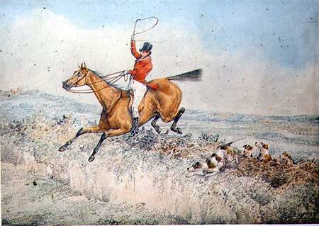 Fox hunting von Henry Thomas Alken