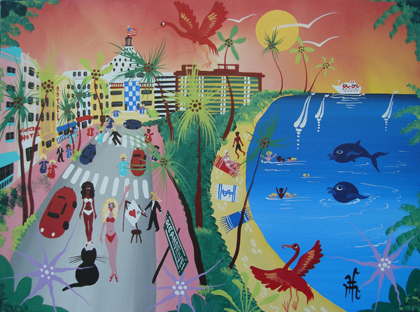 Oceandrive, Miami von Herbert  Hofer