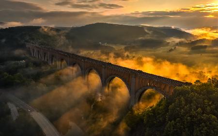 Viadukt Sonnenaufgang
