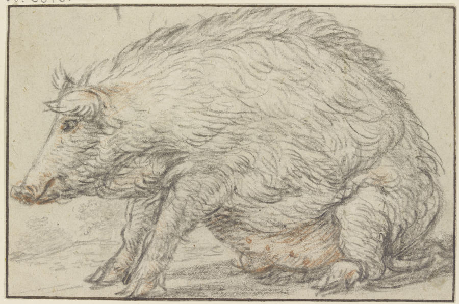 Mutterschwein von Herman Saftleven III