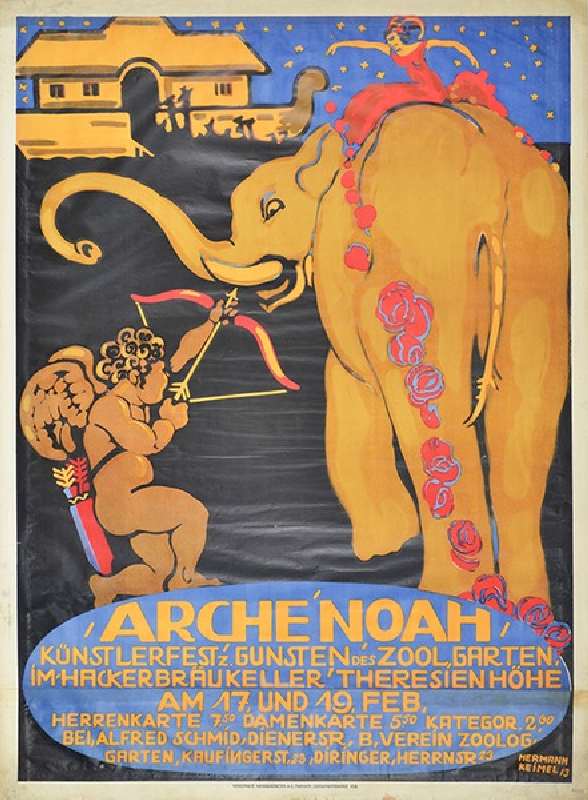 Arche Noah Künstlerfest von Hermann Keimel