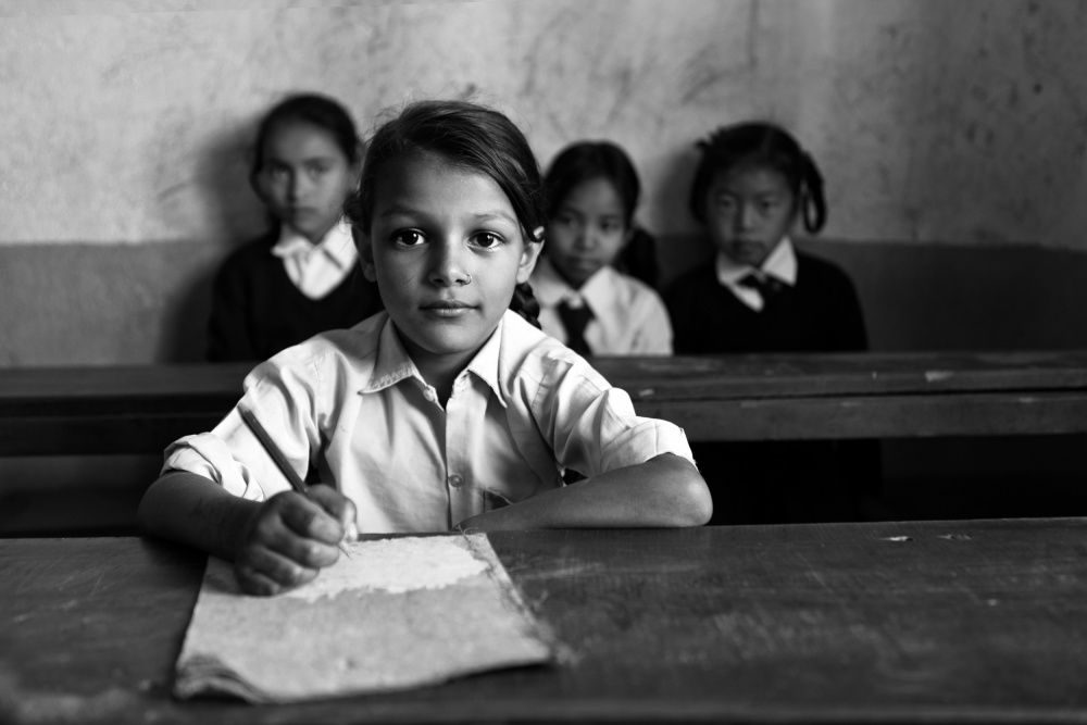 Schule in Nepal von Hesham Alhumaid